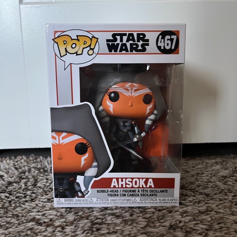 Ahsoka Tano Bobble Head Figurine Funko Pop